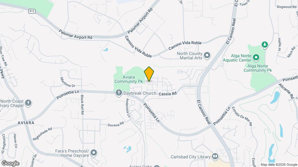 1701 Carissa Way Map and Location Details