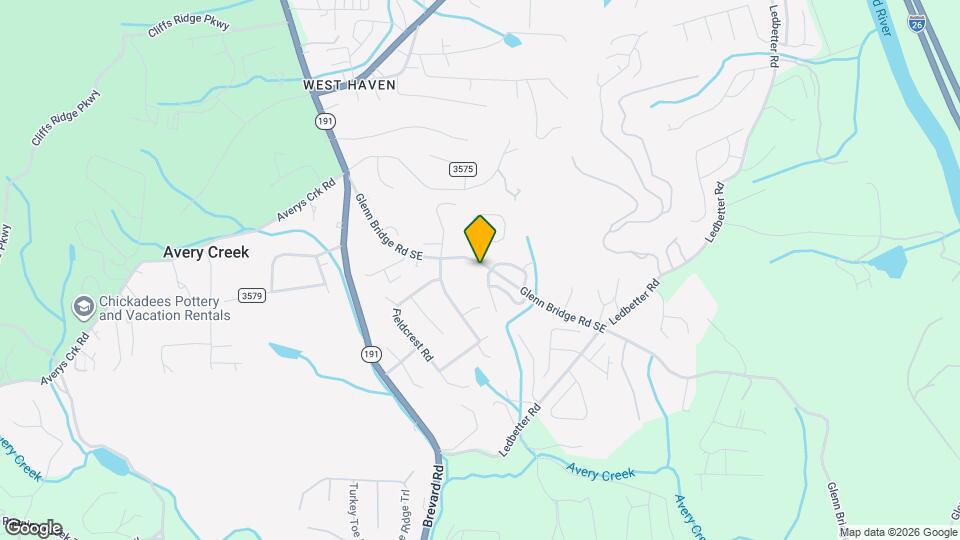 940 Glenn Bridge Rd SE Mapa y Detalles de la Ubicación