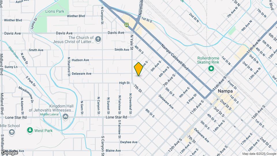 415 6th St S Map and Location Details