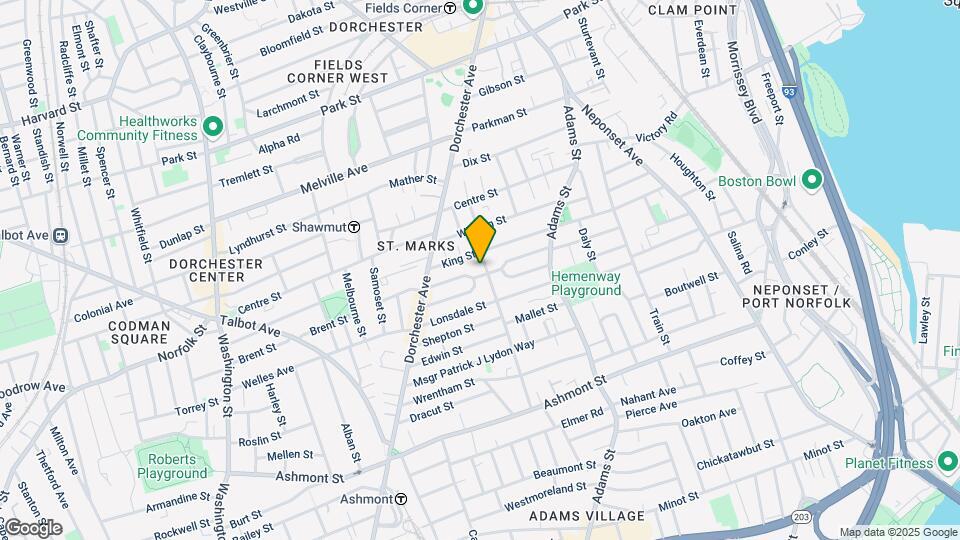36 Saint Marks Rd Map and Location Details