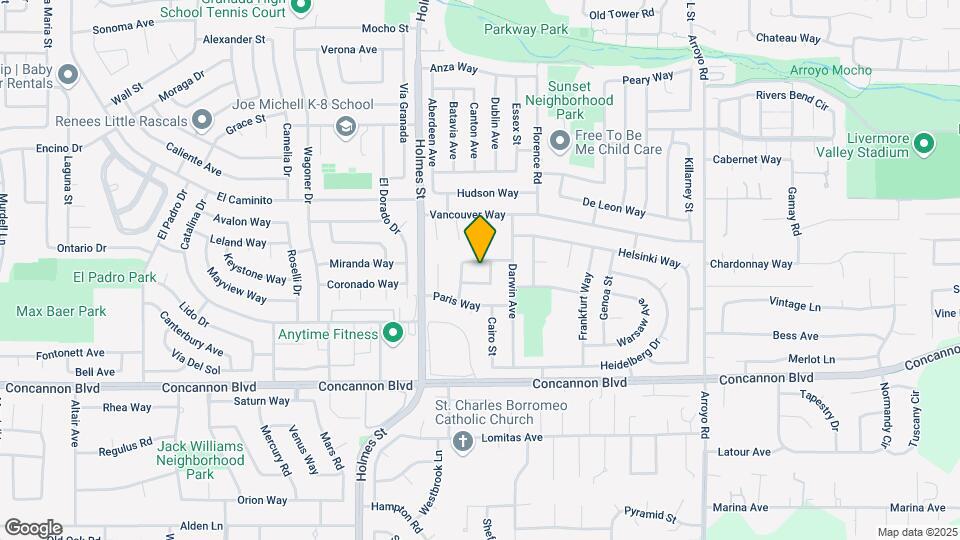 1477 Berlin Way Map and Location Details
