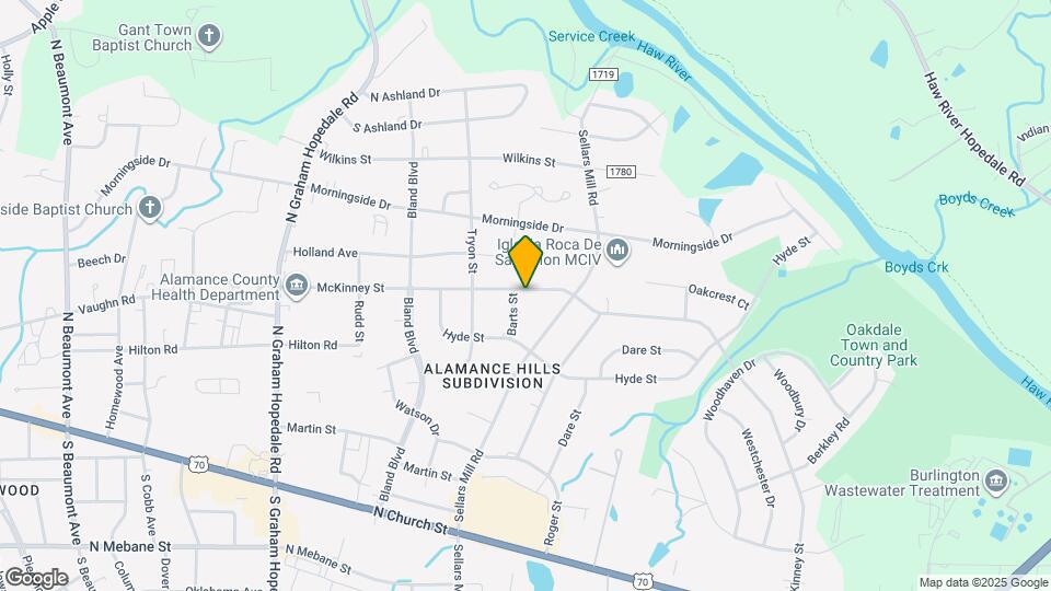 2305 McKinney St Map and Location Details