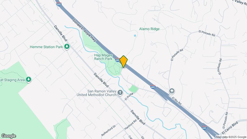 1040 La Gonda Wy Map and Location Details