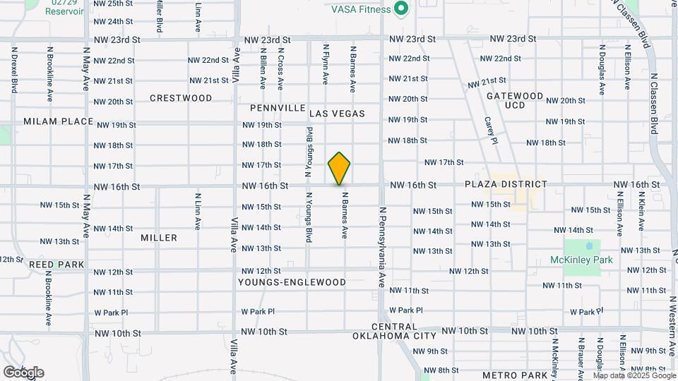 2208 NW 16th St Map and Location Details