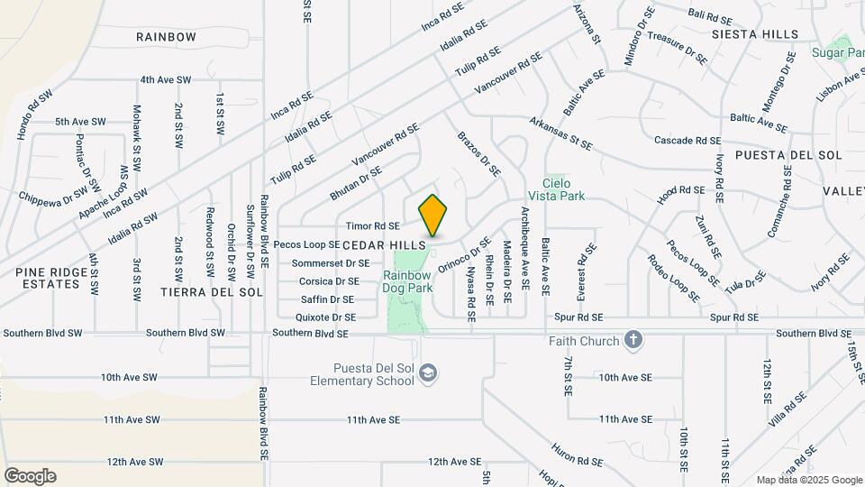 388 Pecos Loop SE-Unit -B Map and Location Details