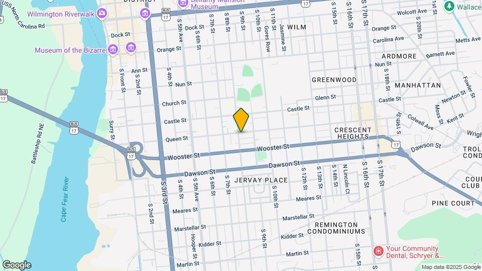 703 S 8th St Map and Location Details