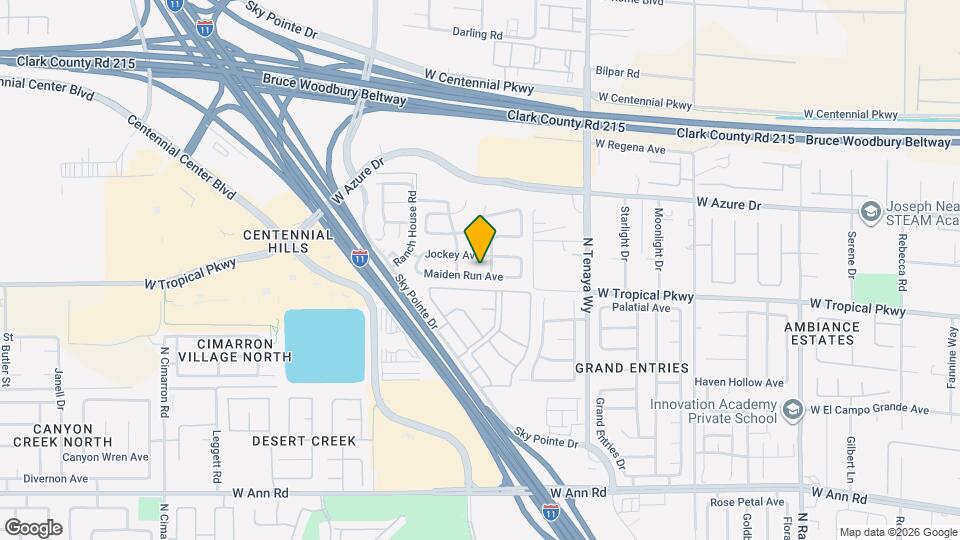 7408 Maiden Run Ave Map and Location Details