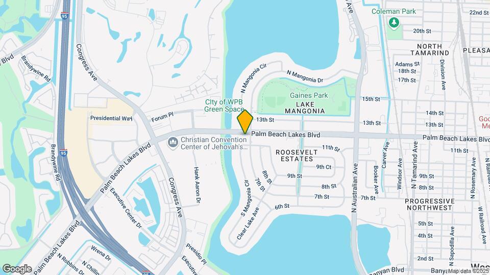 1506 Palm Beach Lakes Blvd Map and Location Details