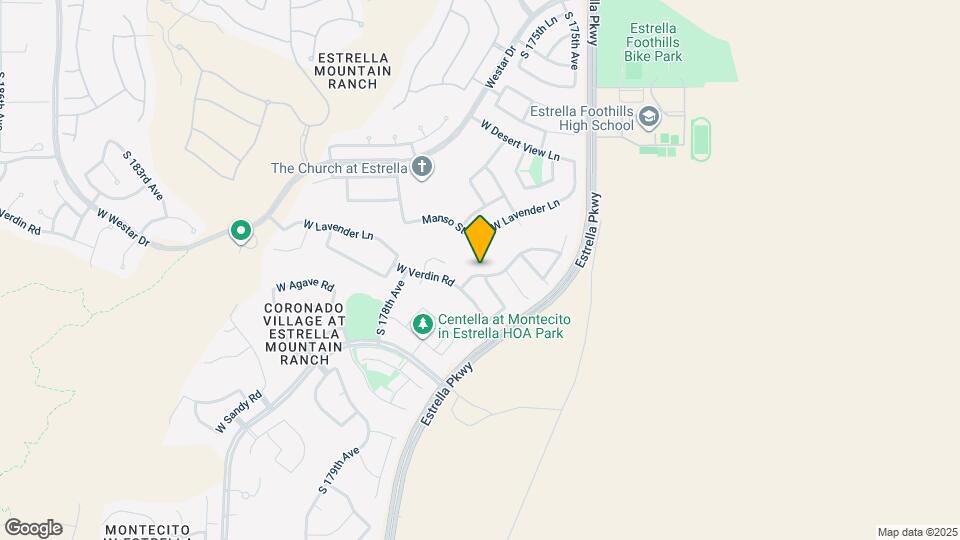 17668 W Verdin Rd Map and Location Details
