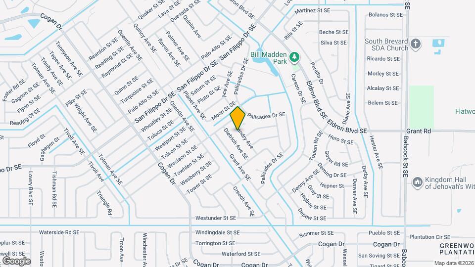 2824 Landry Ave Mapa y Detalles de la Ubicación