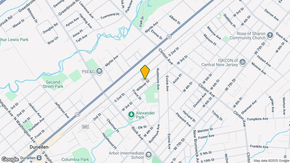 1430 Willever St, Unit Apt 3 Mapa y Detalles de la Ubicación