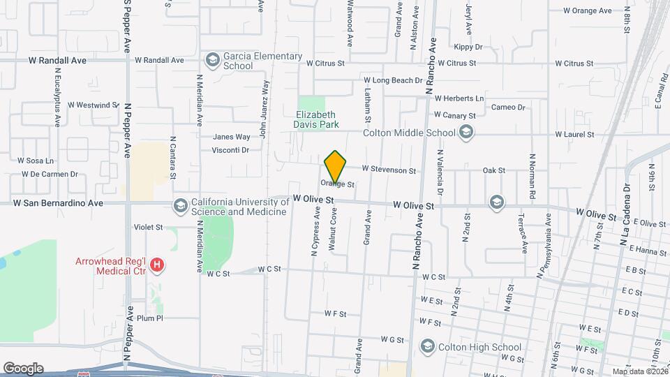 924 Orange St Map and Location Details