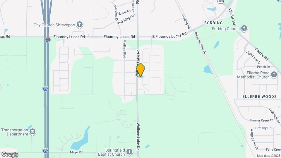 9624 Lockheed Dr Map and Location Details