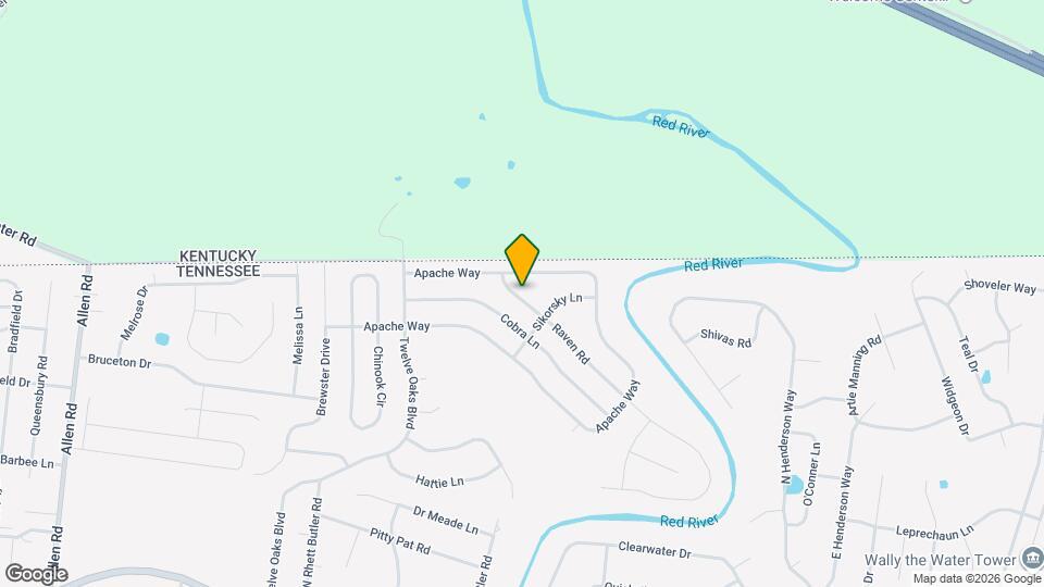 1403 Raven Rd Map and Location Details