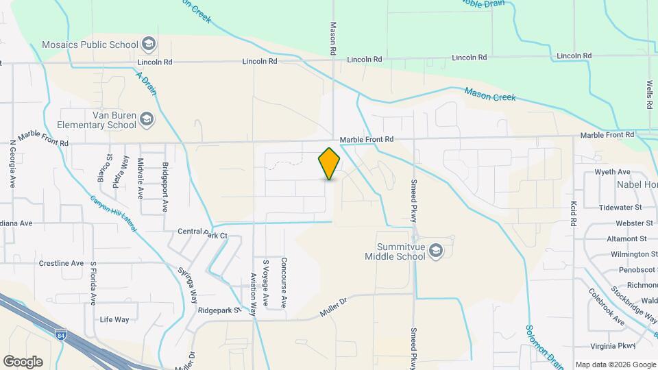 218 Cliff Swallow Ave Map and Location Details