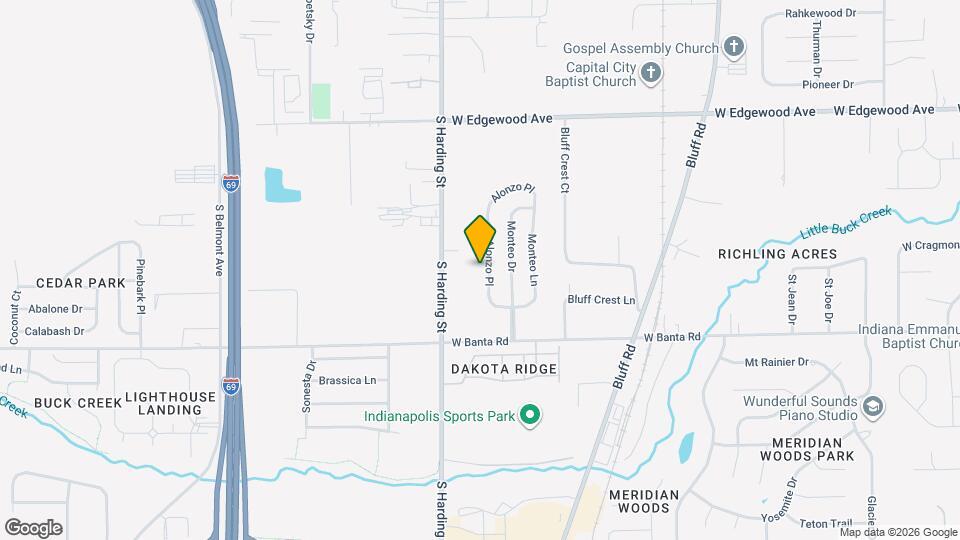 6330 Alonzo Dr Mapa y Detalles de la Ubicación
