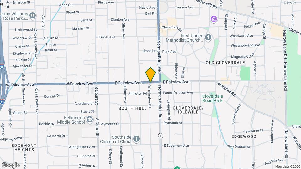 404 E Fairview Ave Mapa y Detalles de la Ubicación