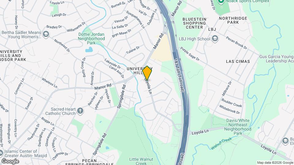 Spring Hollow Apartments Map and Location Details