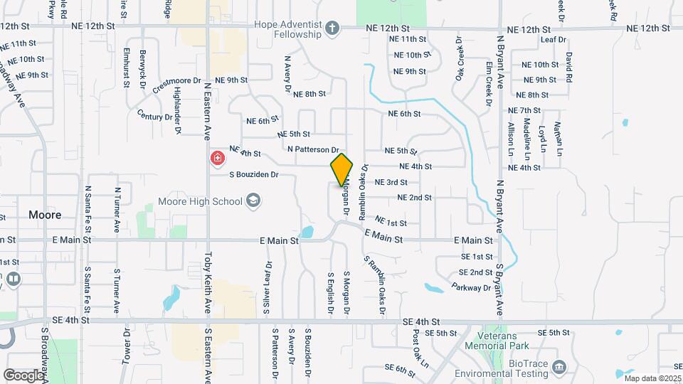 309 N Morgan Dr Map and Location Details