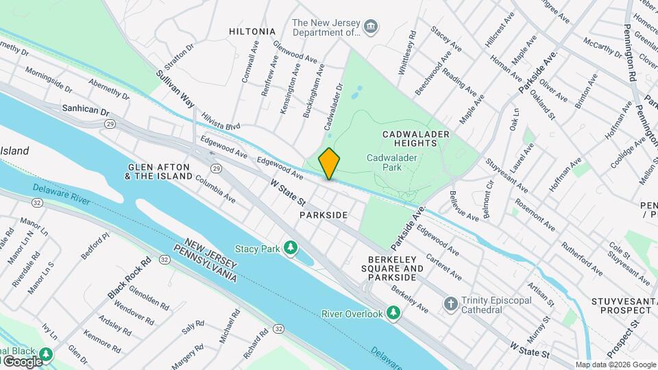 1316 Edgewood Ave Map and Location Details