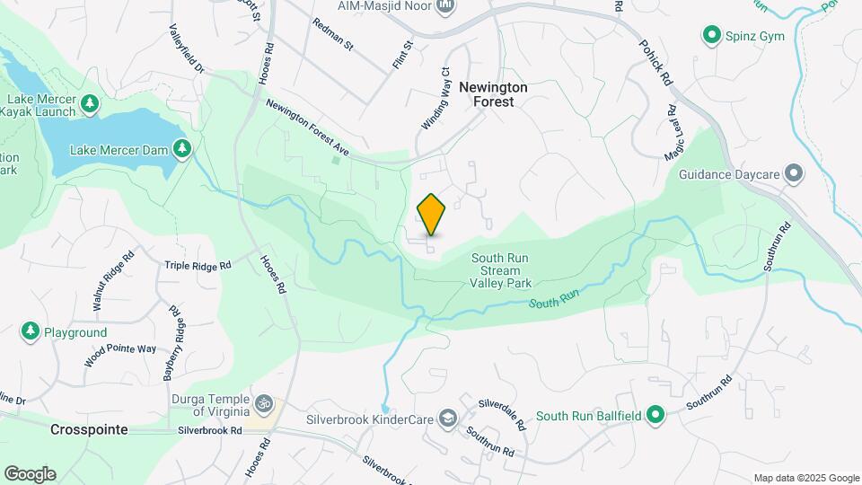 8615 Spring Creek Ct Map and Location Details