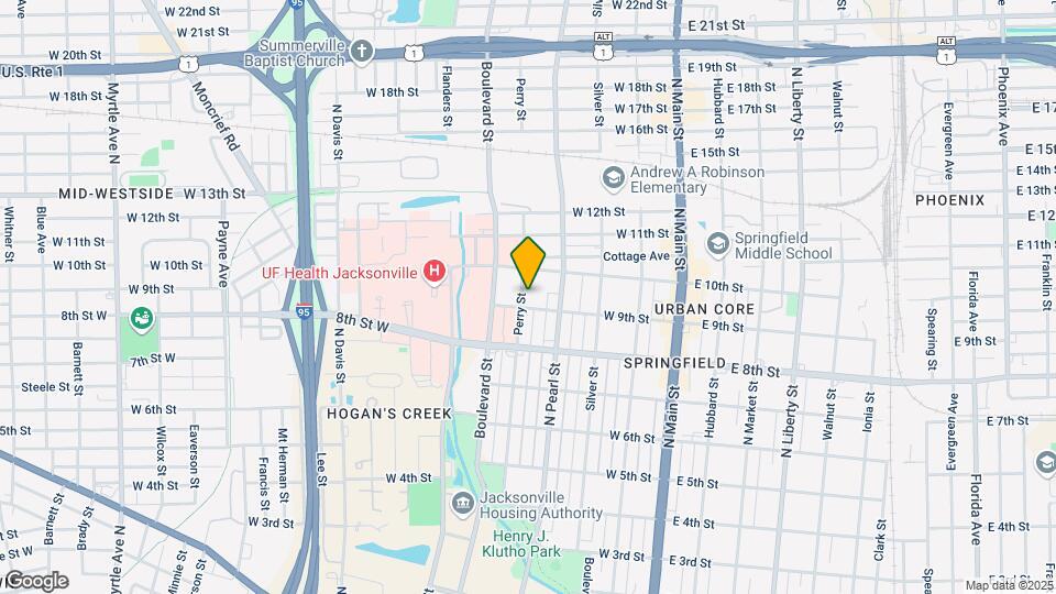 1913 Perry St Map and Location Details