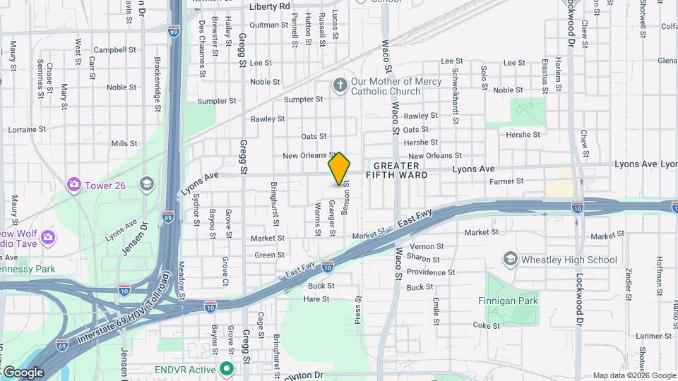 4014 Farmer St Map and Location Details