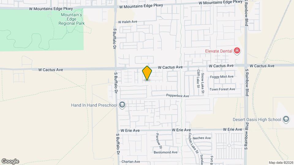 7593 Perla Del Mar Ave Map and Location Details