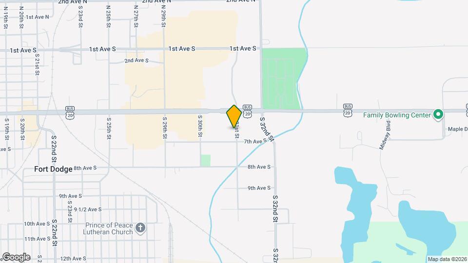 518 S 31st St Map and Location Details