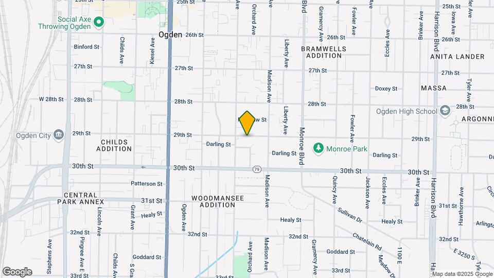 621 29th St Map and Location Details