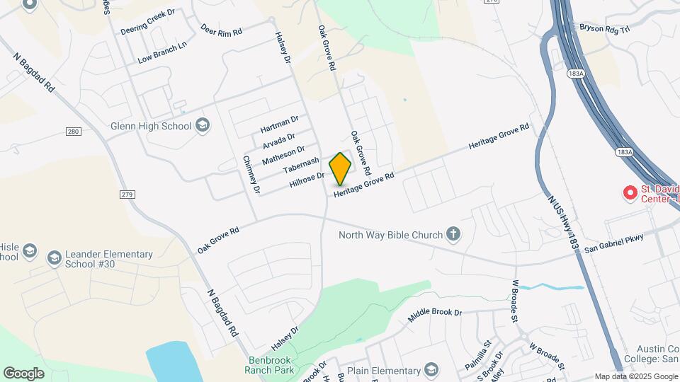 724 Heritage Grove Rd Map and Location Details