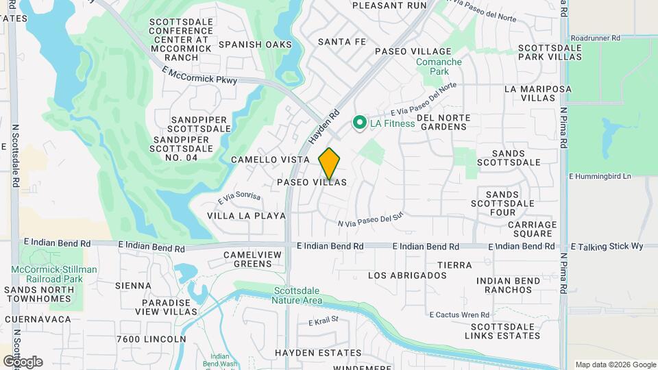 8109 E Vía Sonrisa, Unit ID1385972P Mapa y Detalles de la Ubicación
