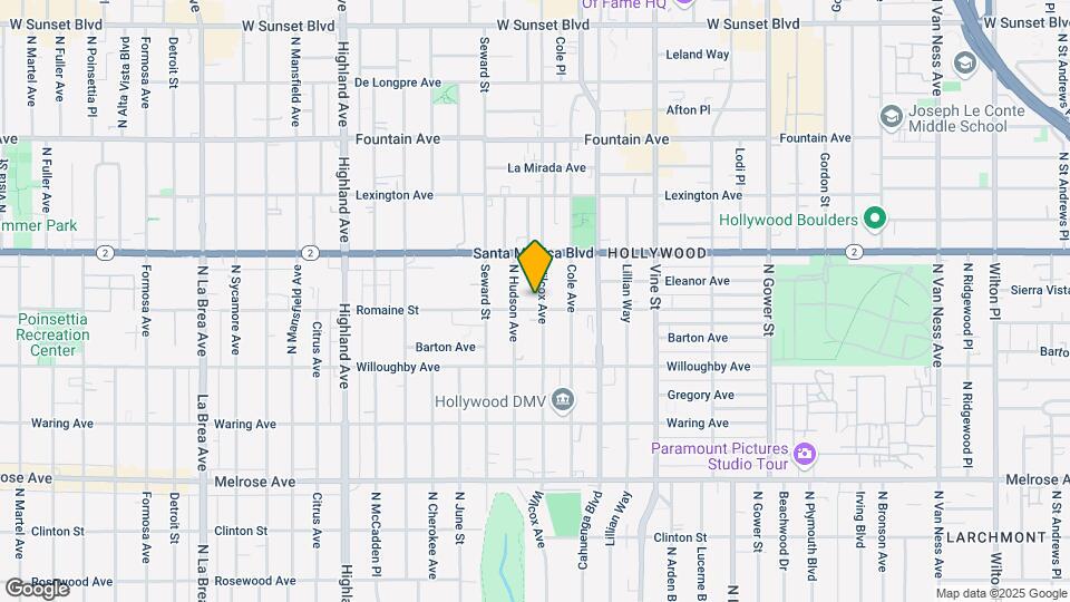 1007 Wilcox Ave Map and Location Details