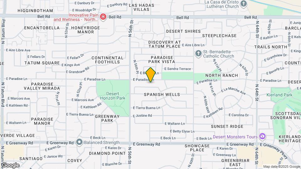 5720 E Le Marche Ave Map and Location Details