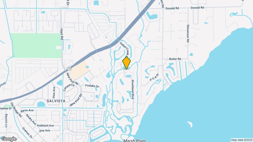 15256 Riverbend Blvd Map and Location Details