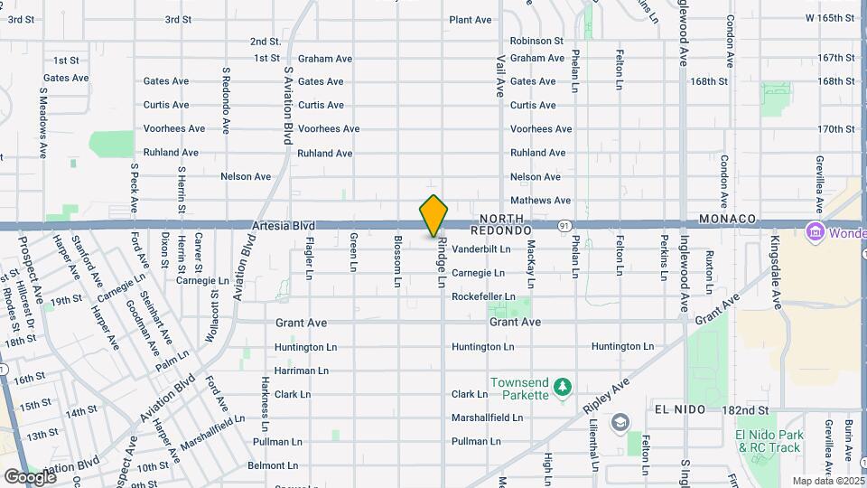 2119 Vanderbilt Ln, Unit 4BM Map and Location Details