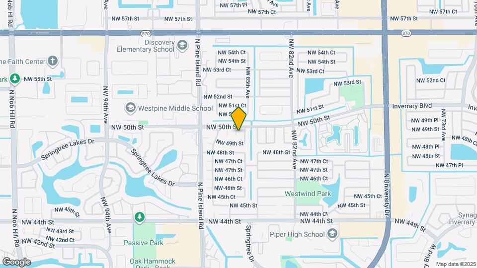 4930 NW 85th Terrace Map and Location Details