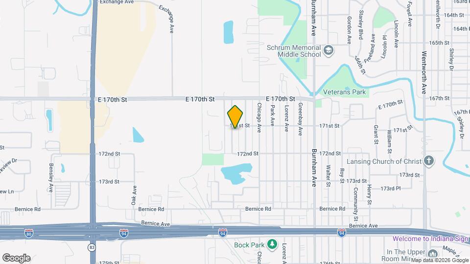 17111 Oakwood Ave Mapa y Detalles de la Ubicación