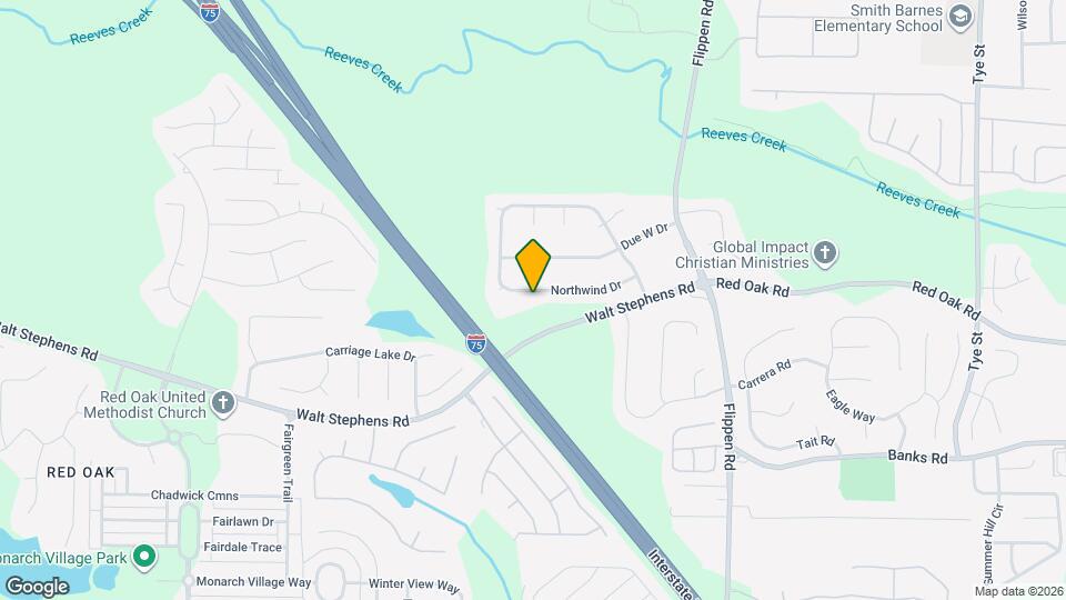 262 Northwind Dr Map and Location Details