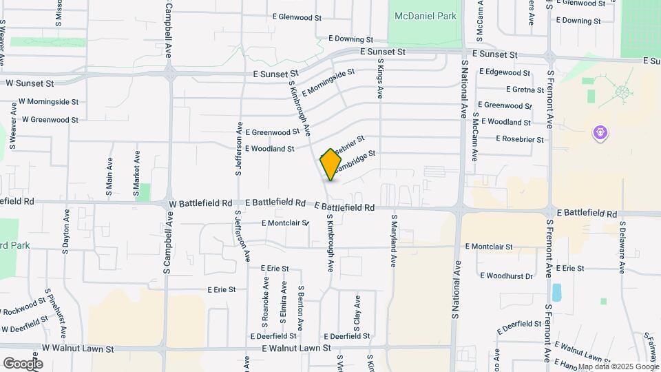 2930 S Kimbrough Ave Map and Location Details