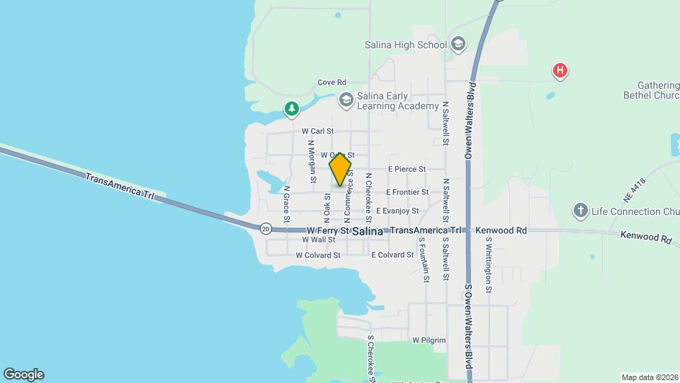 209 W Frontier St Map and Location Details