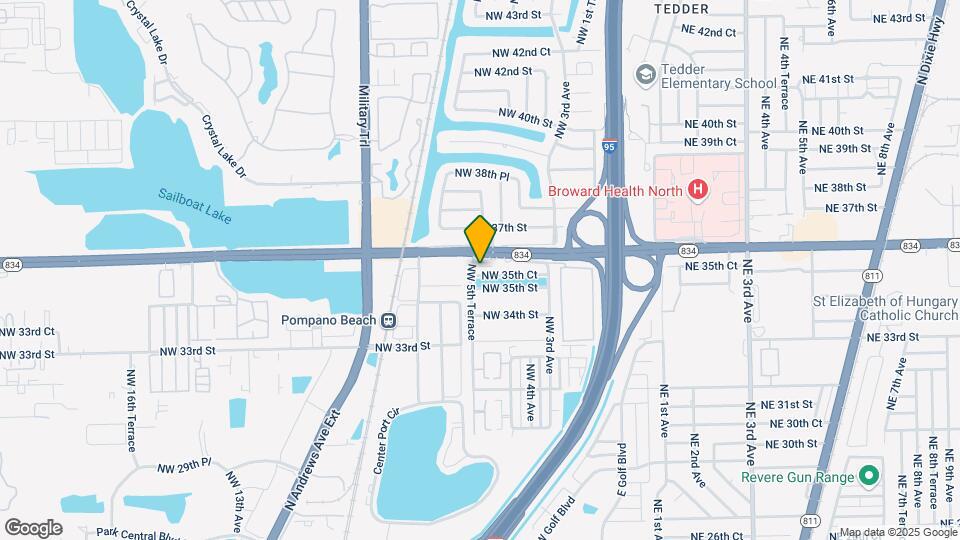 521 NW 35th Ct Map and Location Details