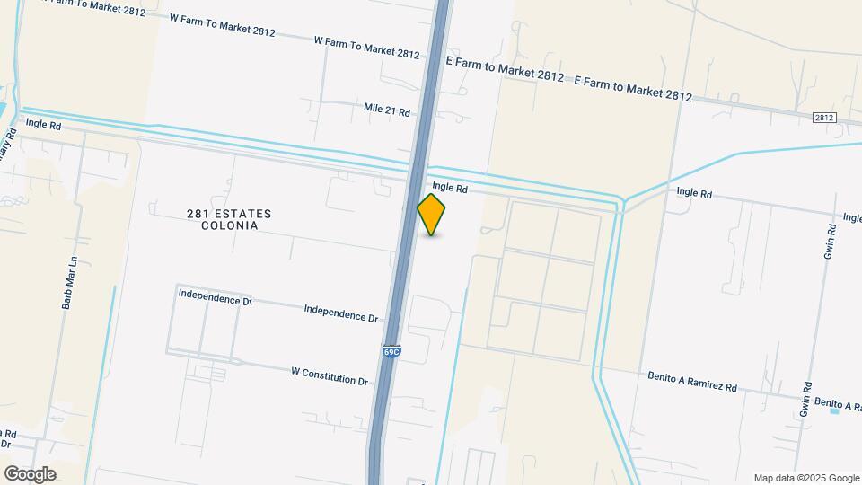 7504 N Expressway 281 Map and Location Details