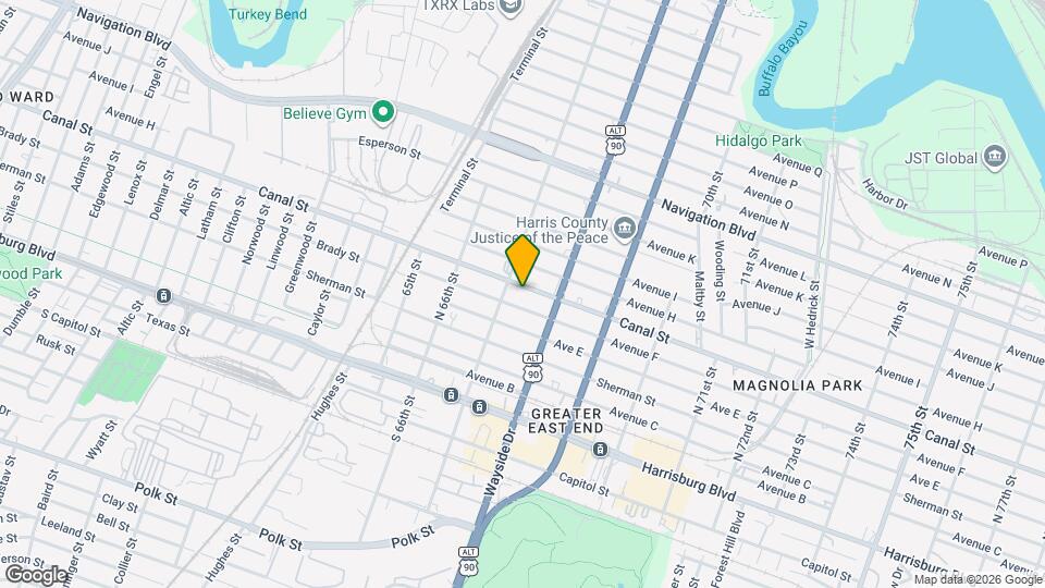 6718 Canal St Map and Location Details