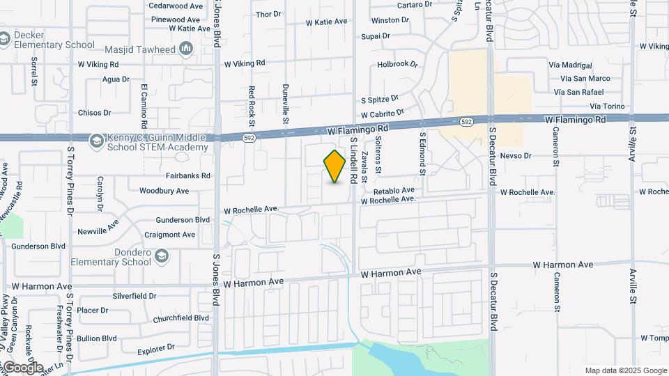5576 W Rochelle Ave Map and Location Details