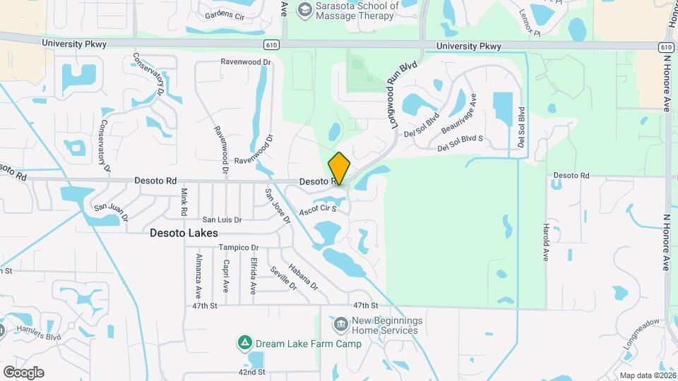 4532 Ascot Cir N Map and Location Details