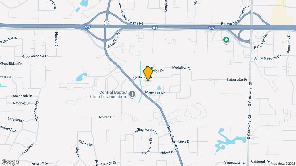 3710 Harrisburg Rd Map and Location Details