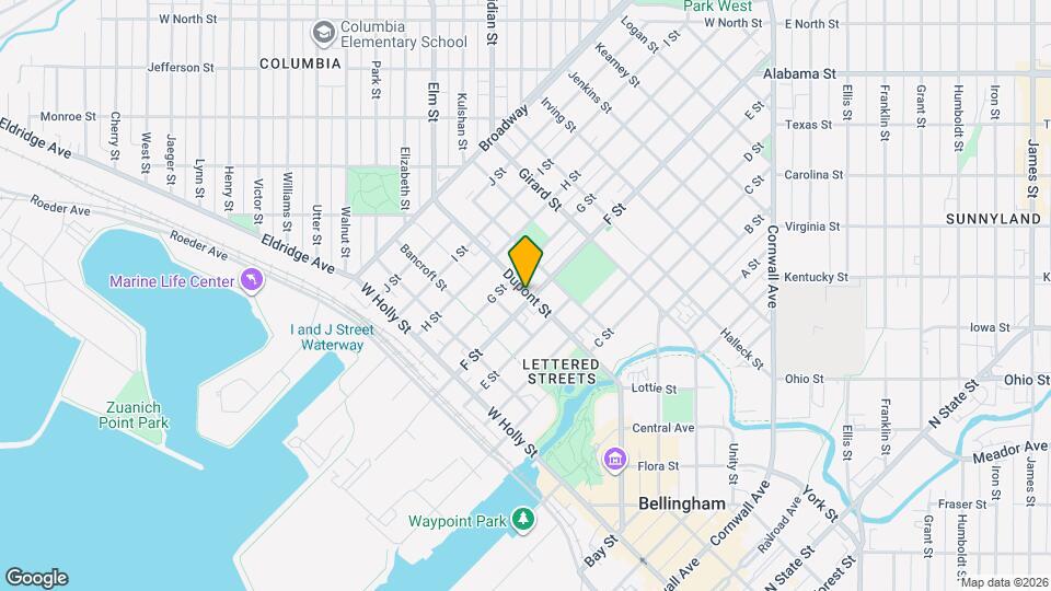 1003 Dupont St Map and Location Details