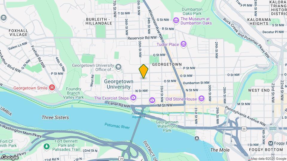 3423 O St NW Map and Location Details