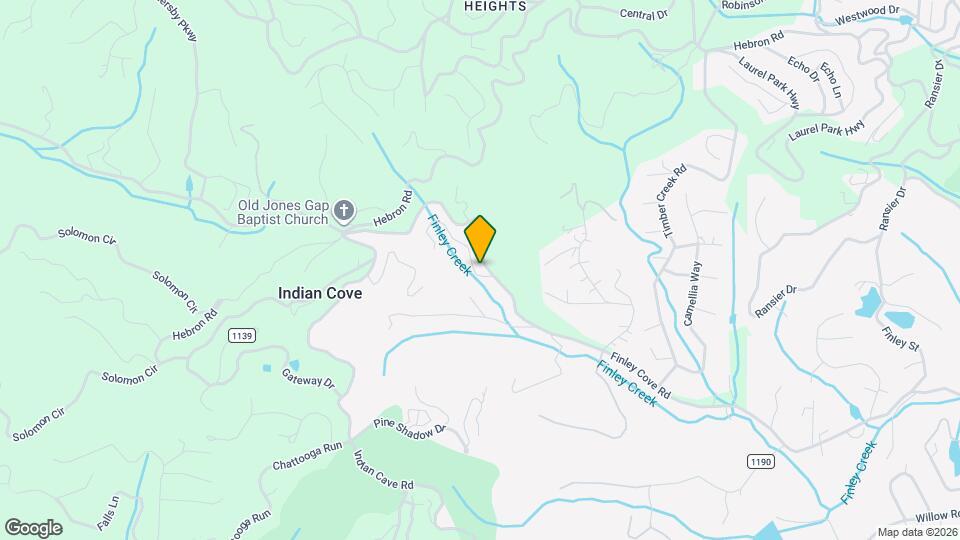 555 Finley Cove Rd Map and Location Details